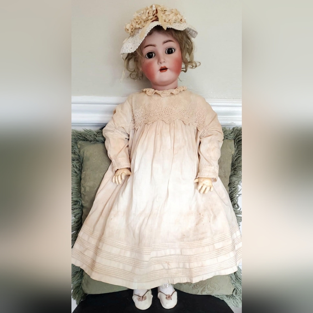 Vintage RARE 26" Simon & Halbig K*R Big Eye #65 German Character Child Doll - Picture 3 of 16